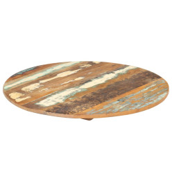 Dessus de table rond 40 cm 15-16 mm Bois de récupération