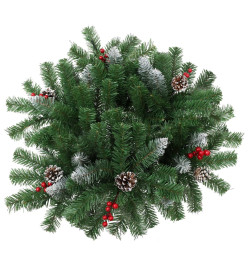 Sapin de Noël artificiel d'allée Vert 40 cm PVC