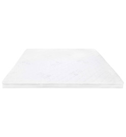 Sur-matelas 160 x 200 cm Mousse de gel 7 cm