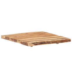 Dessus de table Bois d'acacia massif 58x(50-60)x3,8 cm