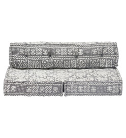 Pouf Gris clair Tissu