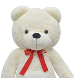 Ourson en peluche XXL Blanc 160 cm