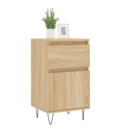 Buffet chêne sonoma 40x35x70 cm bois d'ingénierie