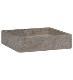 Lavabo Gris 40x40x10 cm Marbre