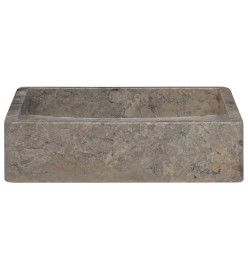 Lavabo Gris 40x40x10 cm Marbre