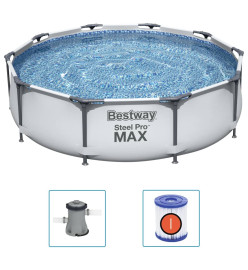 Bestway Ensemble de piscine Steel Pro MAX 305x76 cm