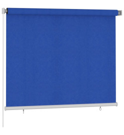 Store roulant d'extérieur 180x140 cm Bleu PEHD