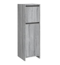 Armoire de bain Sonoma gris 30x30x95 cm Bois d'ingénierie