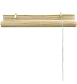 Store à rouleau bambou naturel 100x160 cm
