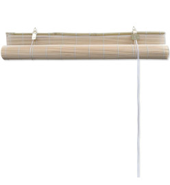 Stores à rouleau Bambou naturel 4 pcs 120x160 cm