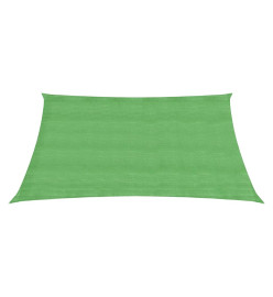 Voile d'ombrage 160 g/m² Vert clair 4/5x3 m PEHD