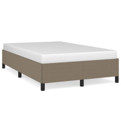 Cadre de lit Taupe 120x200 cm Tissu