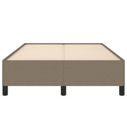 Cadre de lit Taupe 120x200 cm Tissu