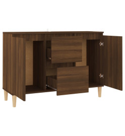 Buffet Chêne marron 103,5x35x70 cm Bois d'ingénierie