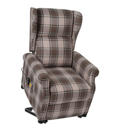 Fauteuil de massage Beige Tissu