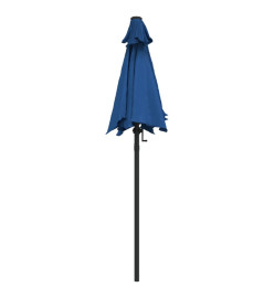 Parasol Bleu 200x224 cm Aluminium