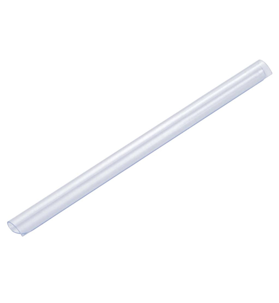 Attaches de bande de clôture 100 pcs PVC Transparent