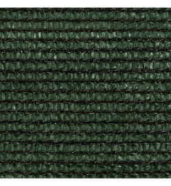 Voile d'ombrage 160 g/m² Vert foncé 4,5x4,5 m PEHD