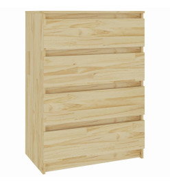 Armoire d'appoint 60x36x84 cm Bois de pin massif