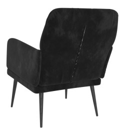 Fauteuil Noir 62x79x79 cm Velours