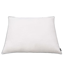 Oreiller 2 pcs Remplissage de duvet léger 80 x 80 cm Blanc