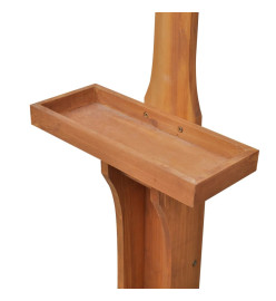 Douche de jardin en bois