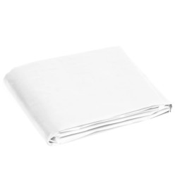 Bâche 180 g/m² 3x5 m Blanc PEHD