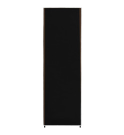 Garde-robe Noir 87 x 49 x 159 cm Tissu