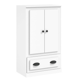 Buffet haut blanc 60x35,5x103,5 cm bois d'ingénierie