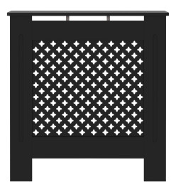 Cache-radiateur MDF Noir 78 cm