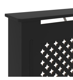 Cache-radiateur MDF Noir 78 cm