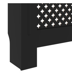 Cache-radiateur MDF Noir 78 cm