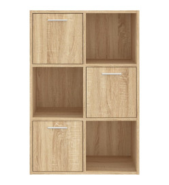 Armoire de rangement Chêne sonoma 60x29,5x90 cm Aggloméré