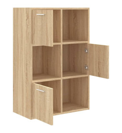 Armoire de rangement Chêne sonoma 60x29,5x90 cm Aggloméré