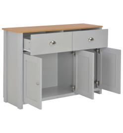 Buffet Gris 112 x 35 x 81 cm