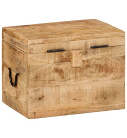 Boîte de rangement 39x28x31 cm Bois massif d'acacia