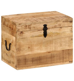 Boîte de rangement 39x28x31 cm Bois massif d'acacia