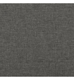 Banc Gris foncé 100x30x30 cm Tissu