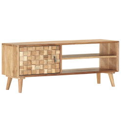 Meuble TV 100x35x40 cm Bois d'acacia massif