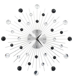 Horloge murale avec mouvement à quartz Design moderne 50 cm