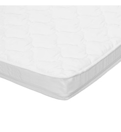 Sur-matelas 140 x 200 cm Mousse froide Profil d'œuf 6 cm