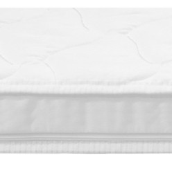 Sur-matelas 140 x 200 cm Mousse froide Profil d'œuf 6 cm