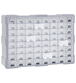 Organisateur multi-tiroirs avec 64 tiroirs 52x16x37,5 cm