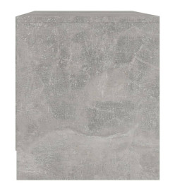 Meuble TV Gris béton 90x35x40 cm Aggloméré