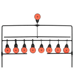 Cible de tir avec réinitialisation automatique et 8+1 cibles