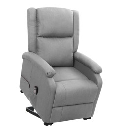 Fauteuil Gris clair Tissu