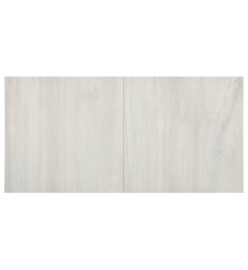 Planches de plancher autoadhésives 55 pcs PVC 5,11 m² Crème