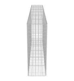 Mur en gabion avec couvercles Acier galvanisé 300 x 50 x 150 cm