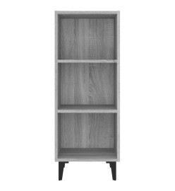 Buffet sonoma gris 34,5x32,5x90 cm bois d'ingénierie