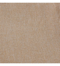 Rideaux occultants Aspect lin avec œillets 2pcs Beige 140x175cm